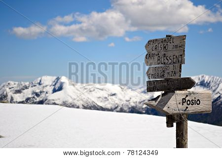 Mountain Signposts