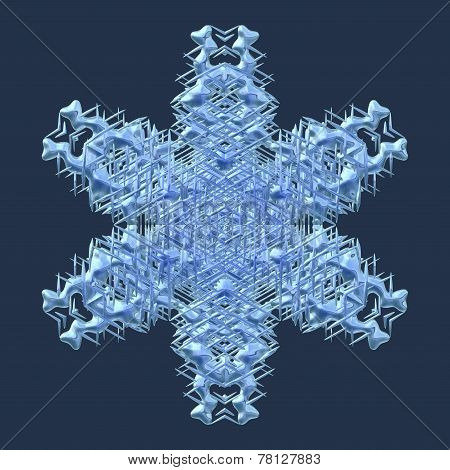 Snowflake Generated Texture