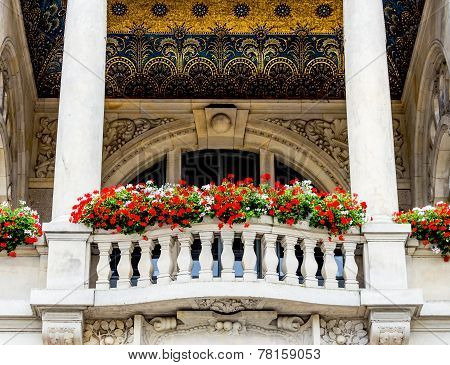 Quaint Town Hall in Hannover, Germany