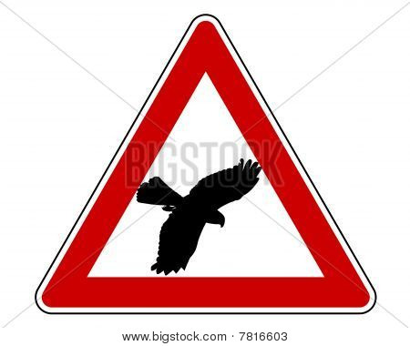 Ptačí pera varovným signálem