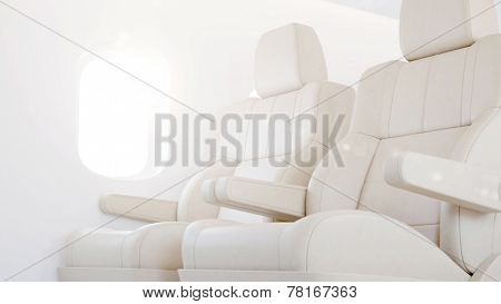 Luxury Airplane Interior