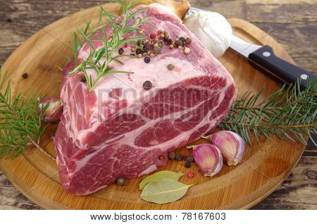 Neck With Rosemary And Basil