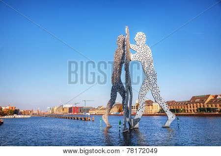Molecul Man Sculpture In Berlin, Germany