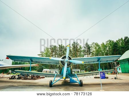 Famous Soviet Plane Paradropper Antonov An-2 Heritage Of Flying Legends Aircraft In Belarusian Aviat