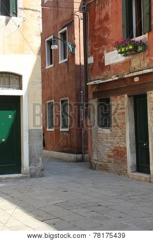 Venice ancient buildings
