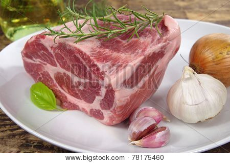 Neck With Rosemary And Basil