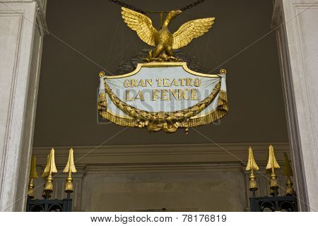 La Fenice Theatre, emblem