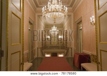 Interior Of La Fenice Theatre