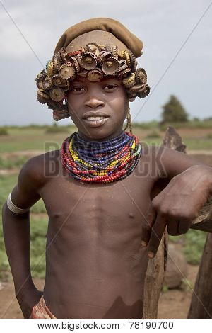 Portrait Of The African Boy.