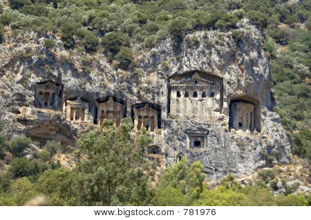 Lykian Rock Tombs