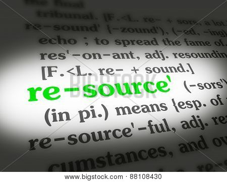 Dictionary Resource