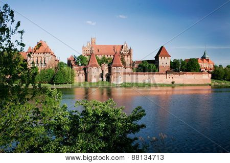 Teutonic Castle In Malbork