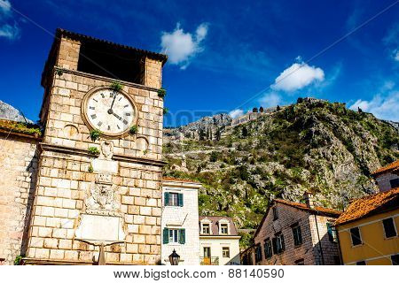 Kotor old city in Montenegro