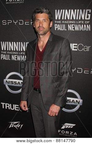 LOS ANGELES - FEB 16:  Patrick Dempsey at the 