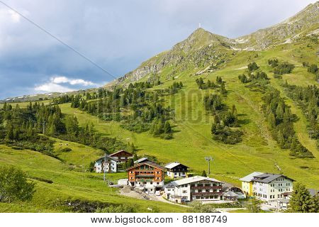 Alpine Resort In Austria