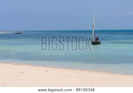Mbudya island in Tanzania, Africa