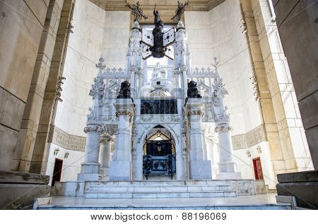 Sarcophagus Of Christopher Columbus In Santo Domingo