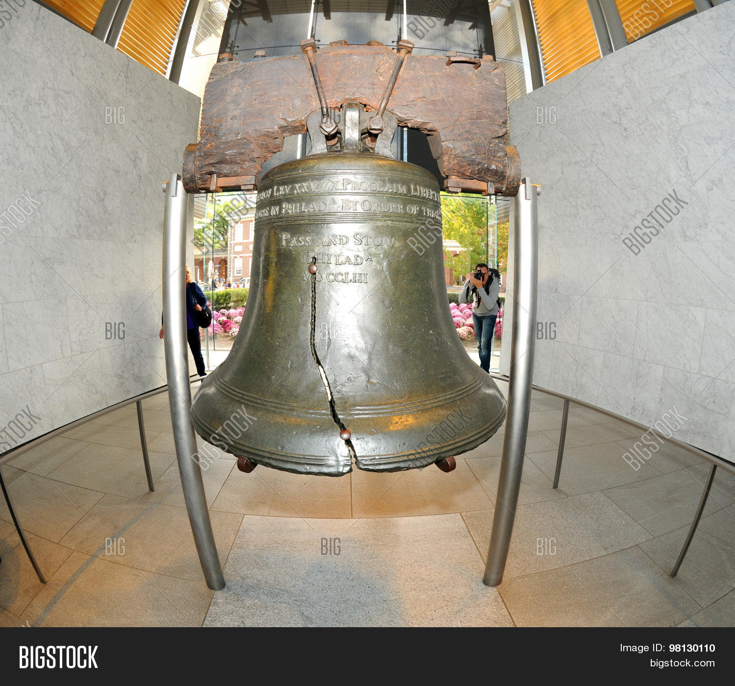 Liberty Bell Symbol Image Photo Free Trial Bigstock
