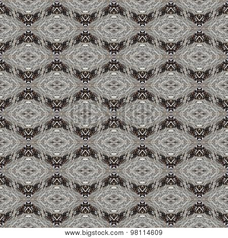 Seamless wire mesh pattern.