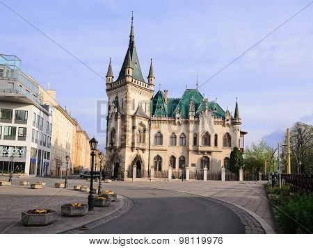Kosice - Jakabov Palace in morning