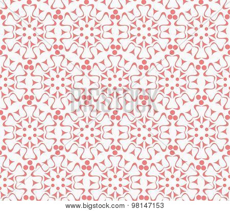 Red Lace Pattern