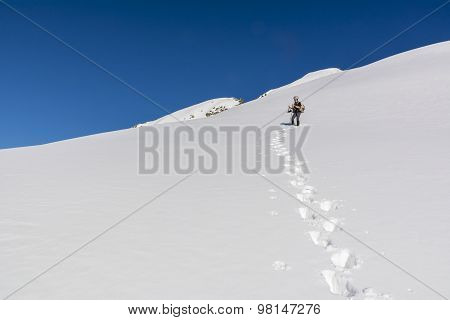 Winter In The Mountains