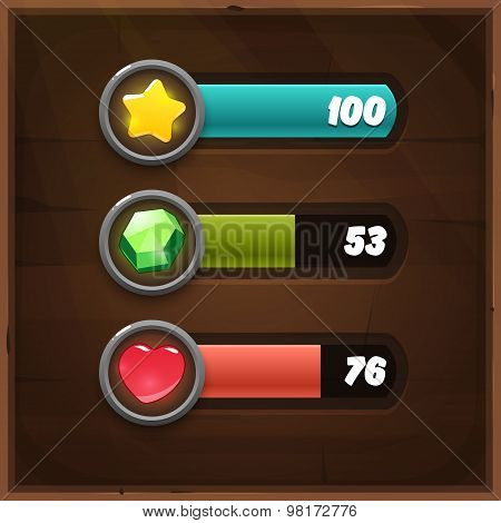 Game Resources Icons Vector & Photo (Free Trial) | Bigstock