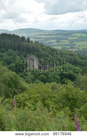 View of Castle Campbell