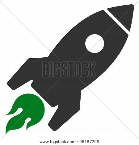 Rocket Launch Icon from Commerce Set