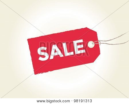 Red Sale Tag