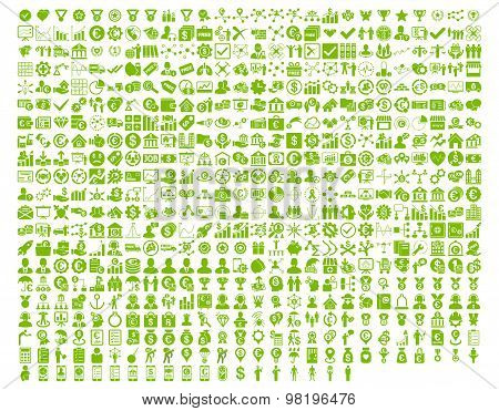 Application Toolbar Flat Icon Collection