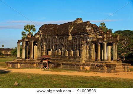 Temple Ankor Wat in Siem Reap, cambodia