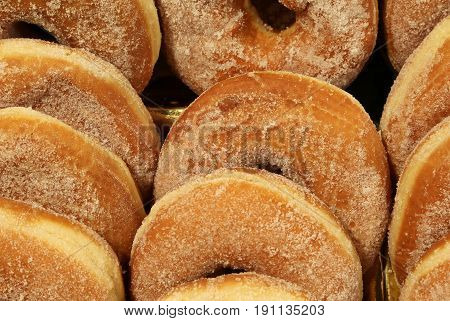 Donuts For Sale In The Pastry Shop