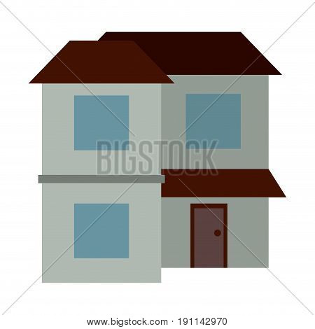 Facade house of plants icon vector illustration dessign graphic