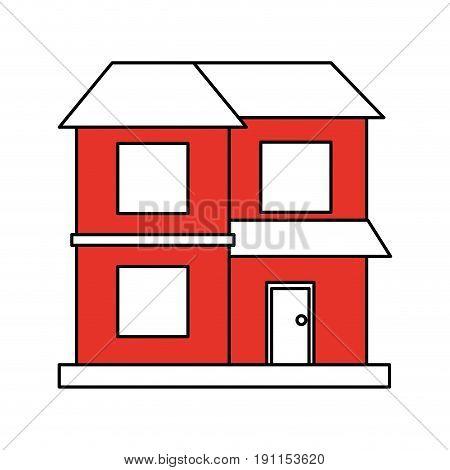 Facade house of plants icon vector illustration dessign graphic flat
