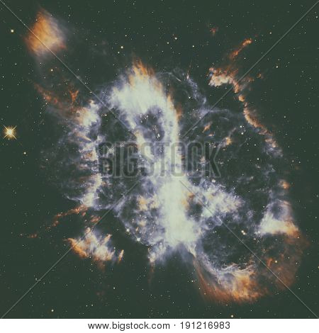 Spiral Planetary Nebula In The Constellation Musca.