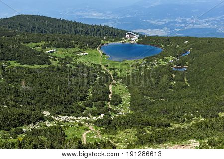 Amazing landscape around Bezbog lake, Pirin Mountain, Bulgaria