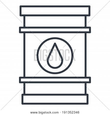 oil barrel isolated icon vector illustration design