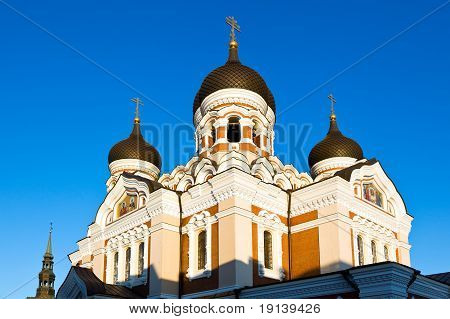 Alexander Nevsky Cathedral In Tallinn