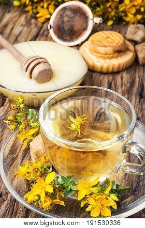 Herbal Hypericum Tea.