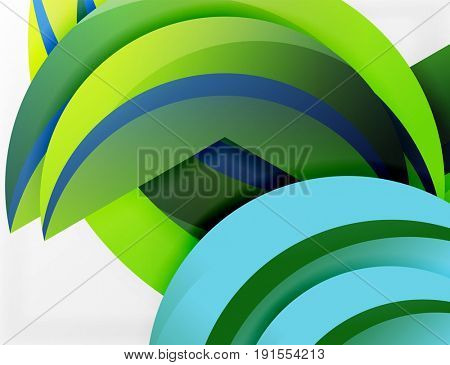 3D wave lines design. Dynamic effect abstract Illustration, modern pattern template