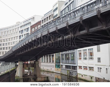 S Bahn (s Train) In Hamburg