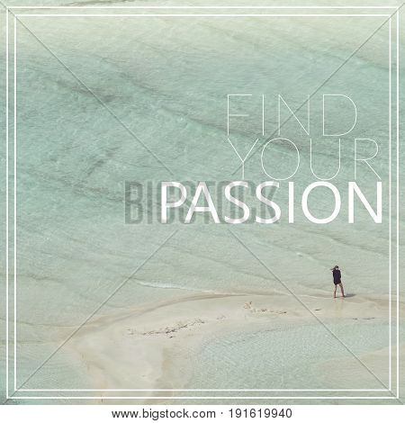 Find Your Passion. Balos Bay At Crete Island In Greece.