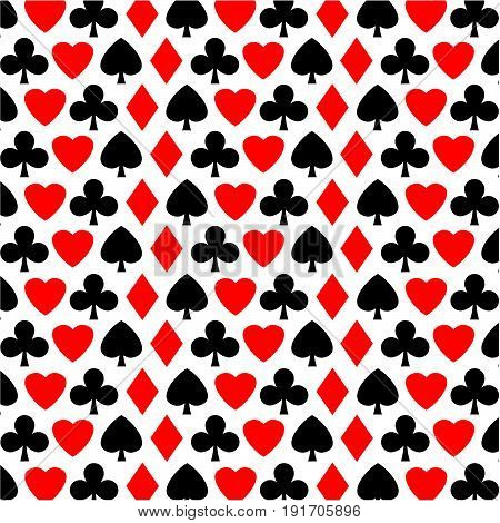 cards symbol colorful background pattern heart game diamond gamble club spade