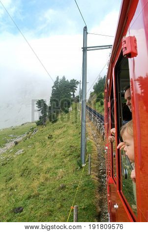 Pilatus Train, The World's Steepest Cogwheel Railway