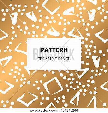 Ethnic floral seamless pattern. Abstract ornamental pattern