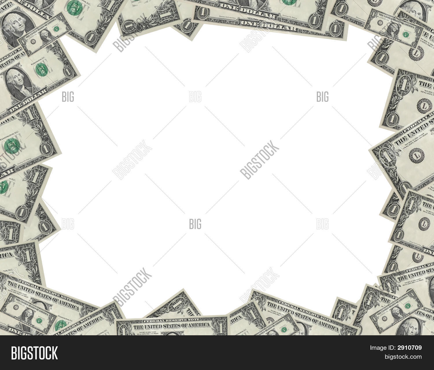 Dollar Bill Frame Image & Photo (Free Trial) Bigstock