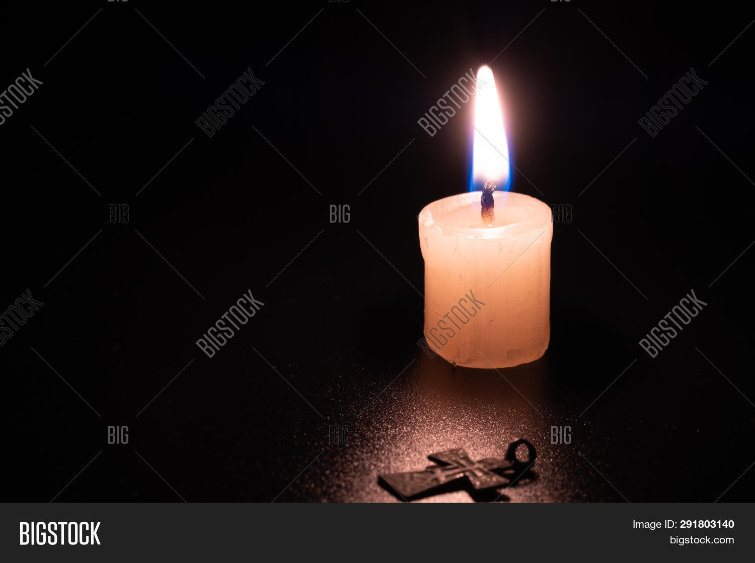 Glare Burning Candle Image & Photo (Free Trial) Bigstock