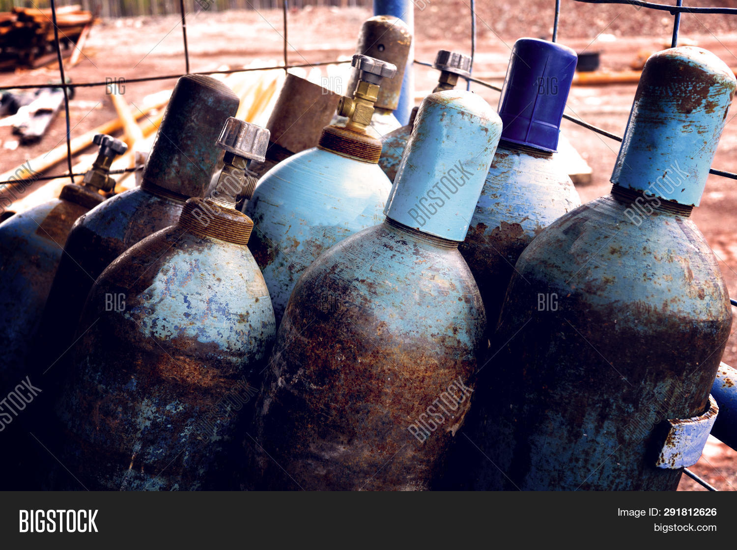 Natural Gas Cylinders. Image & Photo (Free Trial) Bigstock
