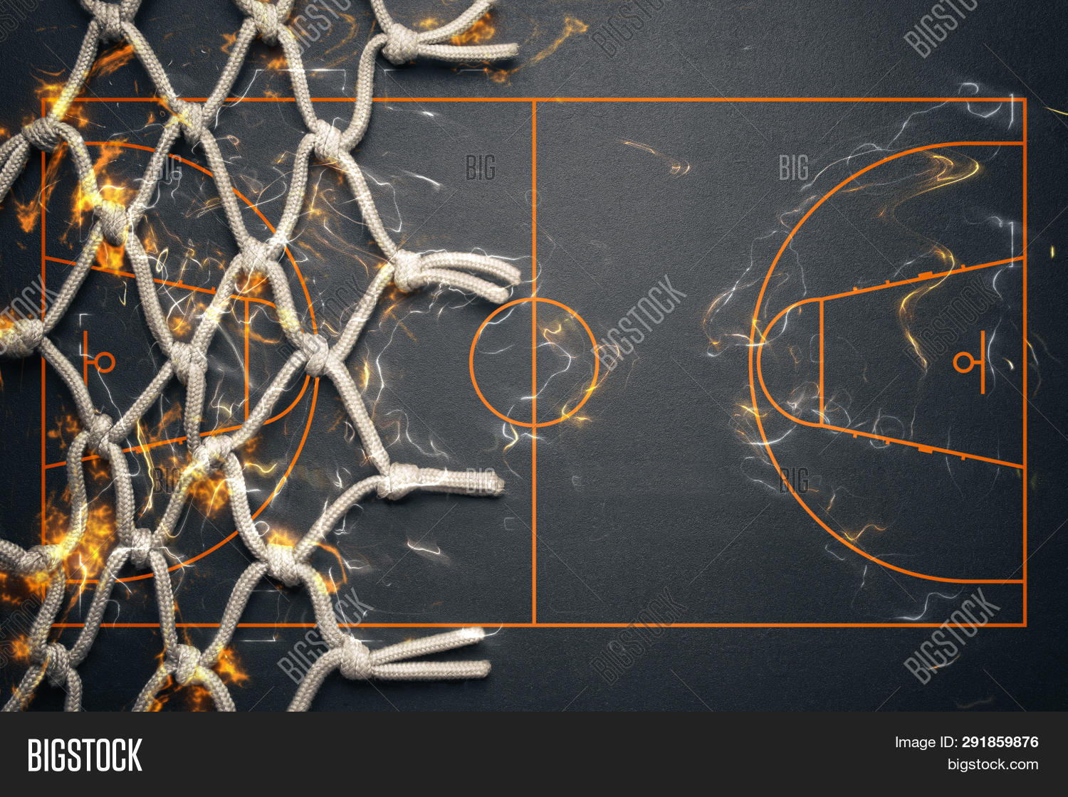 Basketball Banner Image Photo Free Trial Bigstock
